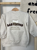 Babyccino Bügelbild • Coffee Print für Kinder Shirts