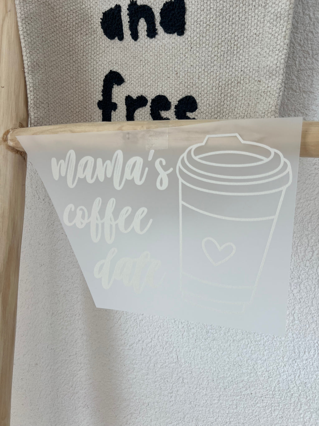 Mama’s Coffee Date Bügelbild