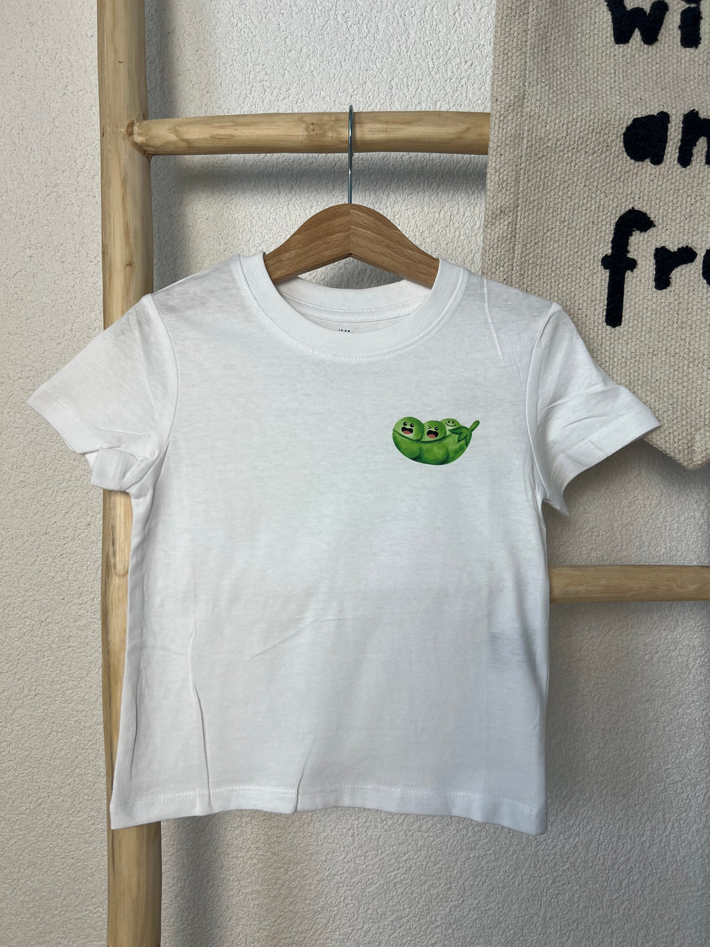Peas Out Bügelbild Set • Front & Backprint für Kinder Shirts
