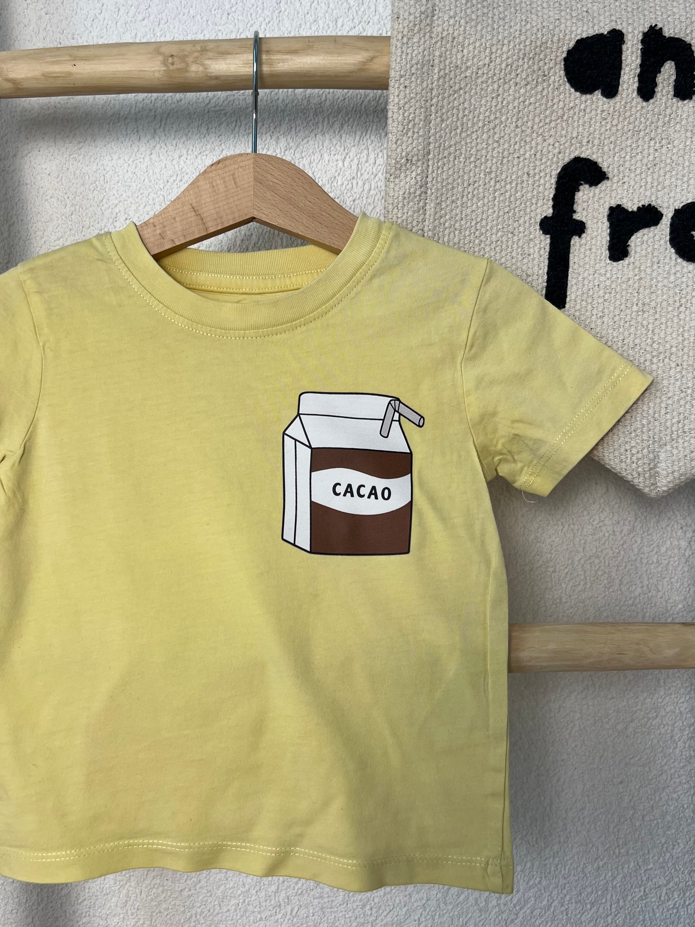Cacao Bügelbild klein • Mini Print für Kinder Shirts