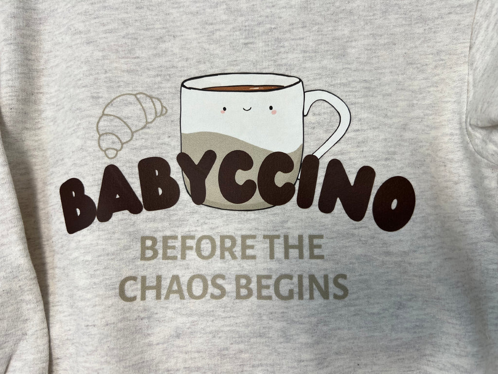 Babyccino Bügelbild • Coffee Print für Kinder Shirts