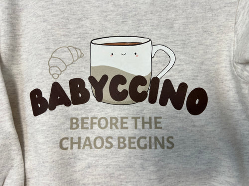 Babyccino Bügelbild • Coffee Print für Kinder Shirts