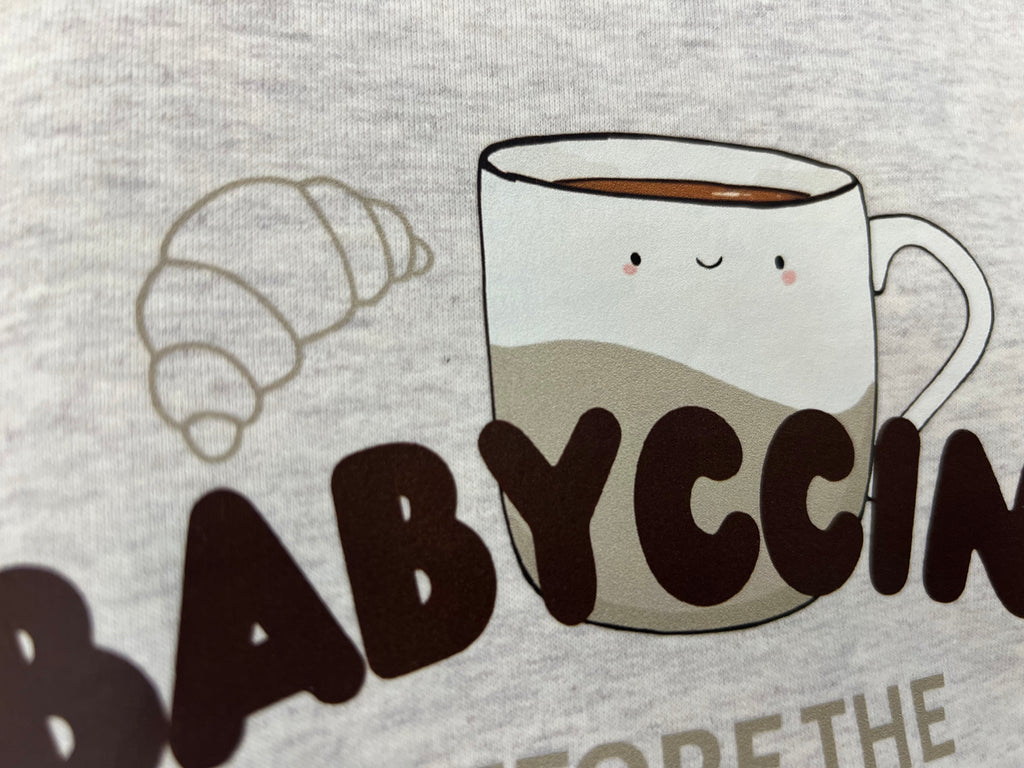 Babyccino Bügelbild • Coffee Print für Kinder Shirts