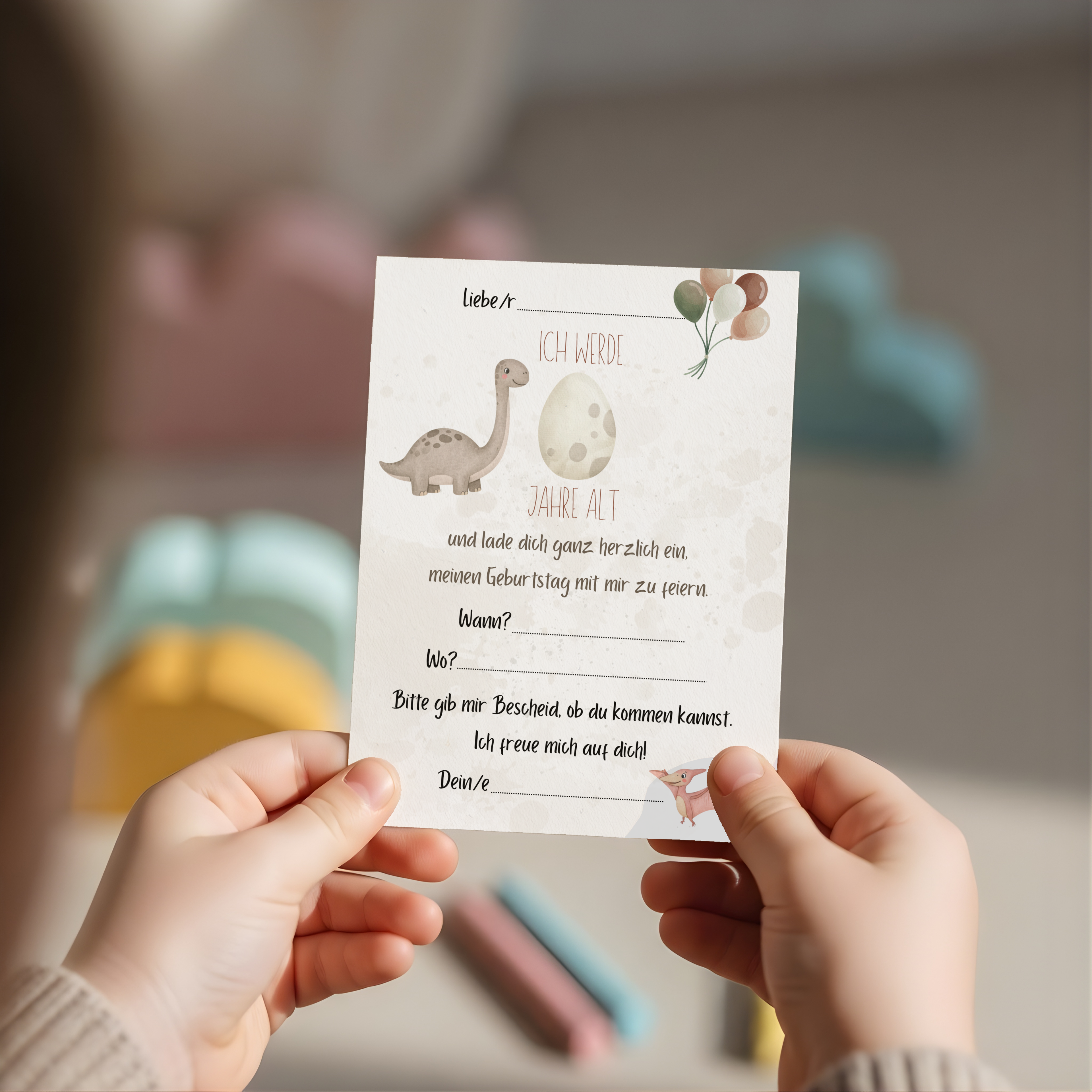 Dino Einladung Kindergeburtstag