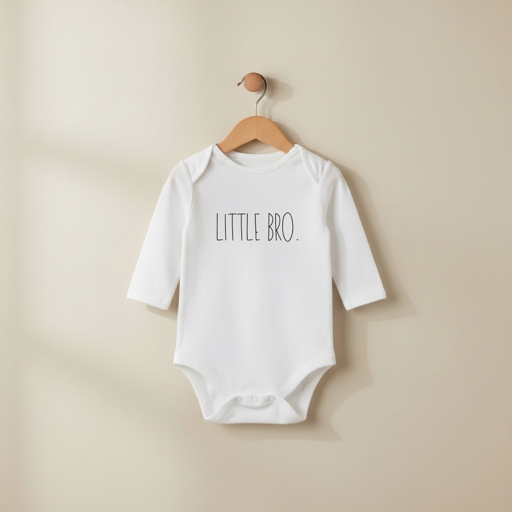 Bügelbild „Little Bro.“ | Geschwister Bügelbild