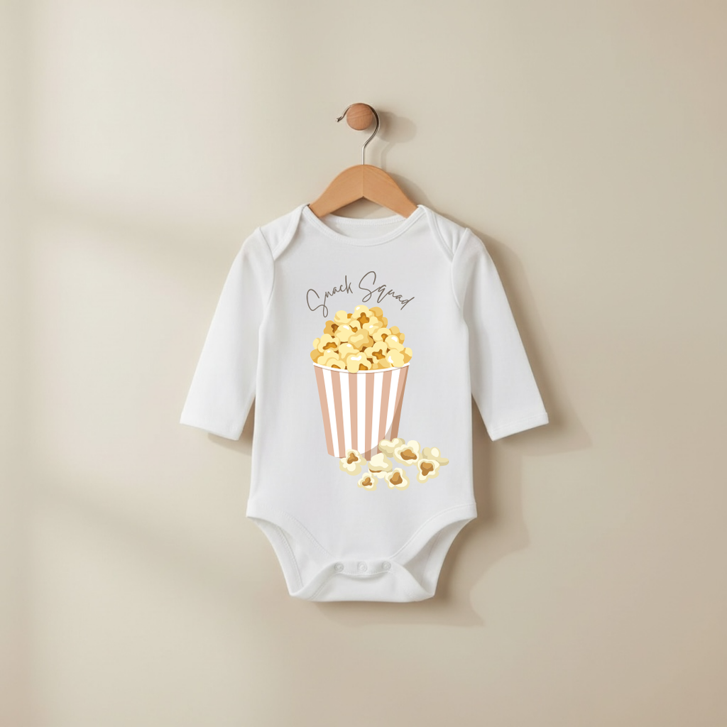 Snack Squad Bügelbild Set • Front & Backprint Kinder Shirt