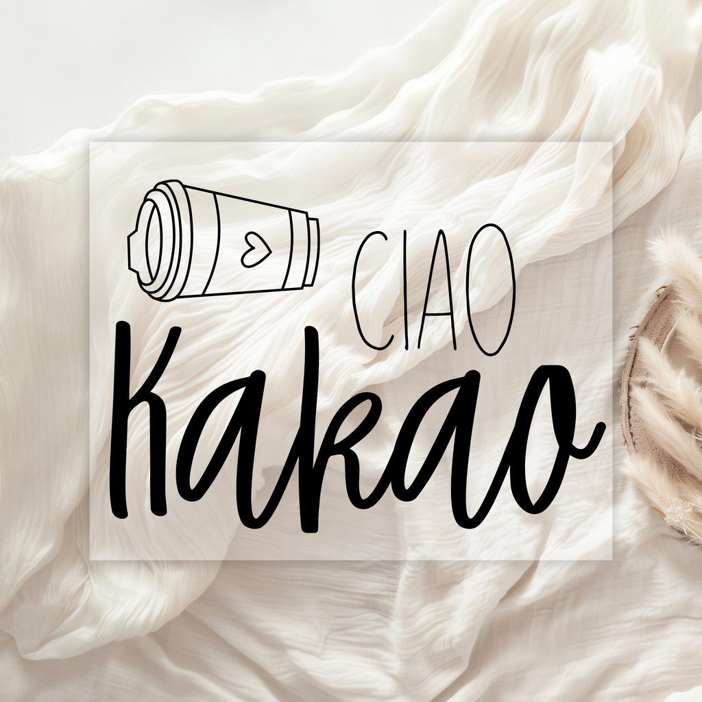 Ciao Kakao Bügelbild Set