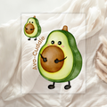 Avo-Cuddle Bügelbild | Avocado Bügelbild Kinder
