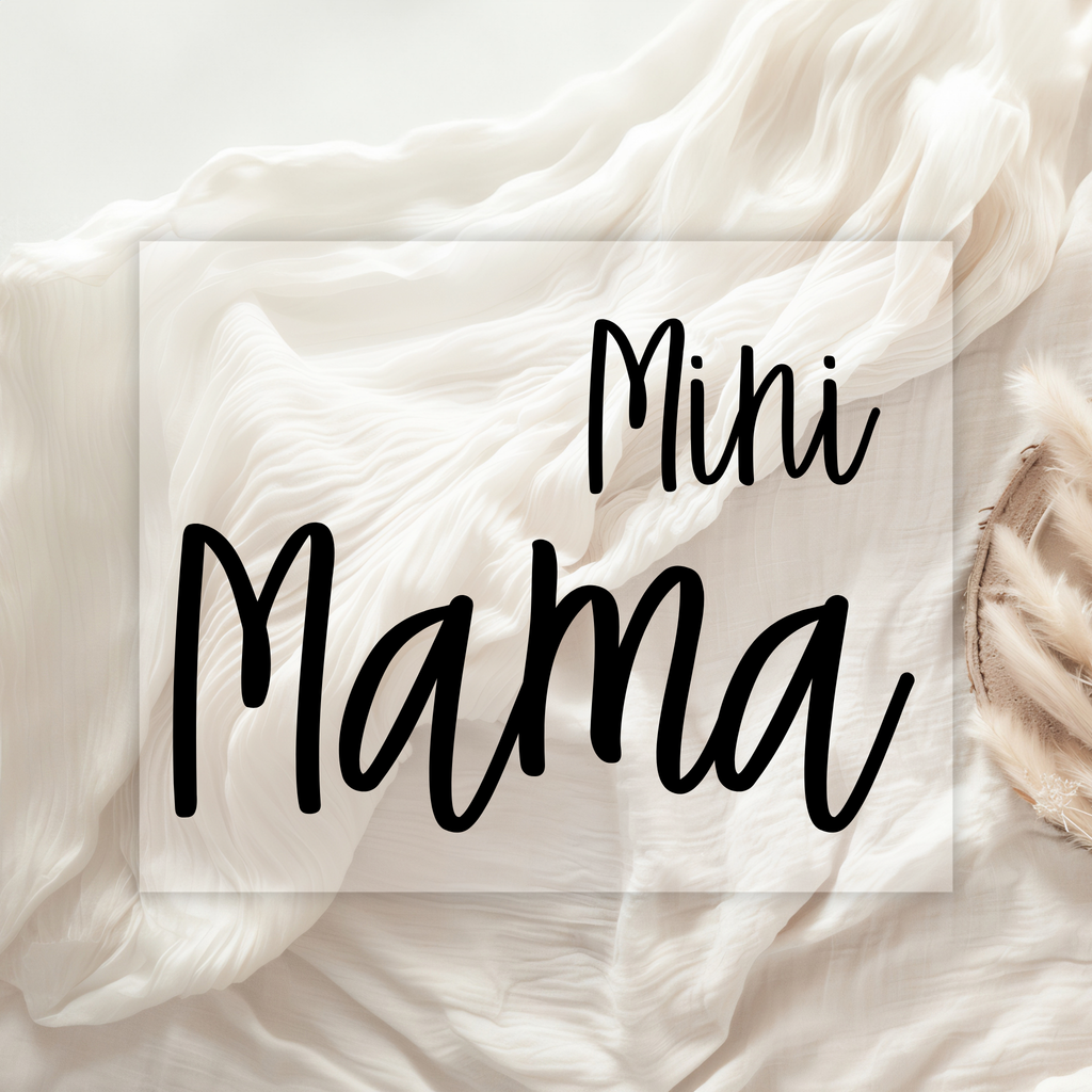 Mama & Mini Bügelbild Set | Partnerlook Mama Kind