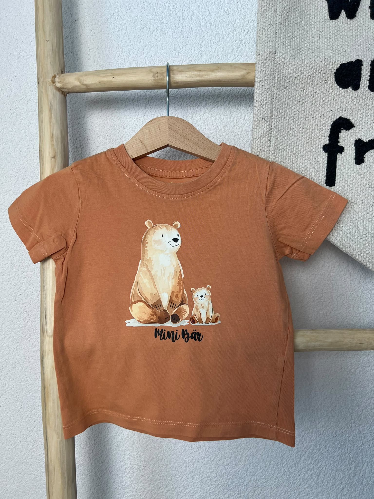 Mama Bär & Mini Bär Bügelbild Set | Partnerlook Mama Kind | DTF Transfer